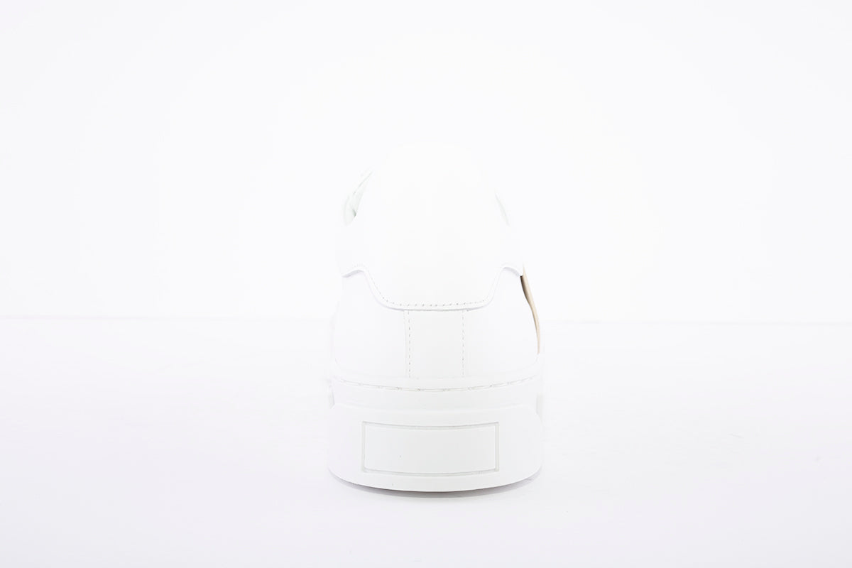 MARCO MOREO - Slip On Band Trainer - White/Gold