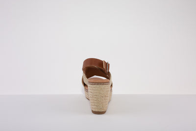 XTI 42366 HIGH WEDGE SANDAL - GOLD