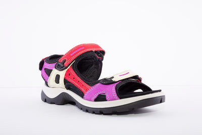 ECCO - 822083 OFFROAD RED MULTI COMFORT SANDAL