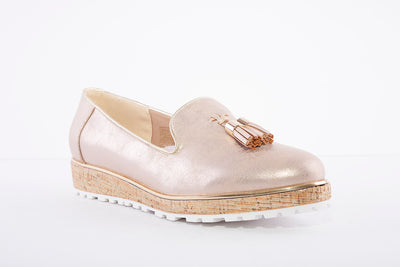 NEMESIS-LDS SLIP ON SHOE - ROSE GOLD