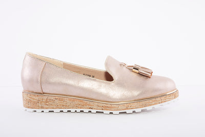 NEMESIS-LDS SLIP ON SHOE - ROSE GOLD