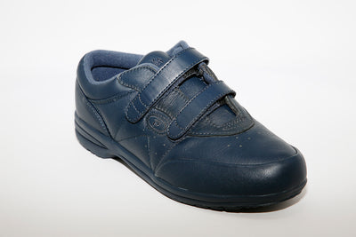 PROPET - W3845 WASHABLE VELCRO RUNNER - NAVY
