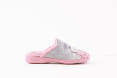 GARZON - 2809.279 FLAT MULE SLIPPER - PINK