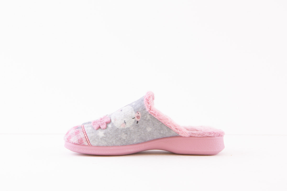 GARZON - 2809.279 FLAT MULE SLIPPER - PINK