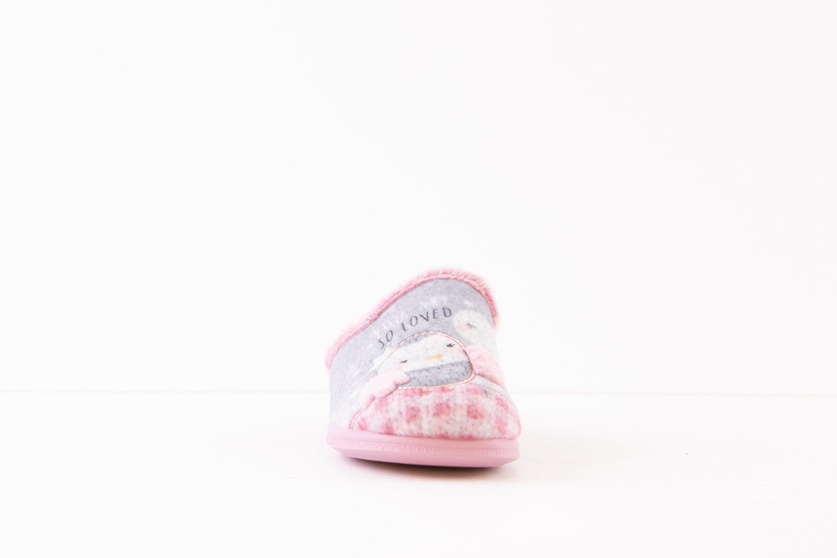 GARZON - 2809.279 FLAT MULE SLIPPER - PINK