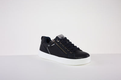 XTI 140040 FLAT LACED SHOE - NAVY
