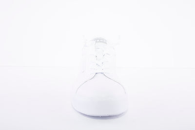 BUGATTI - FLAT LACED FASHION SHOE - WHITE