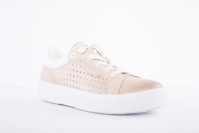 BUGATTI - FLAT LACED FASHION SHOE - PINK