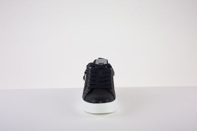 XTI 140040 FLAT LACED SHOE - NAVY