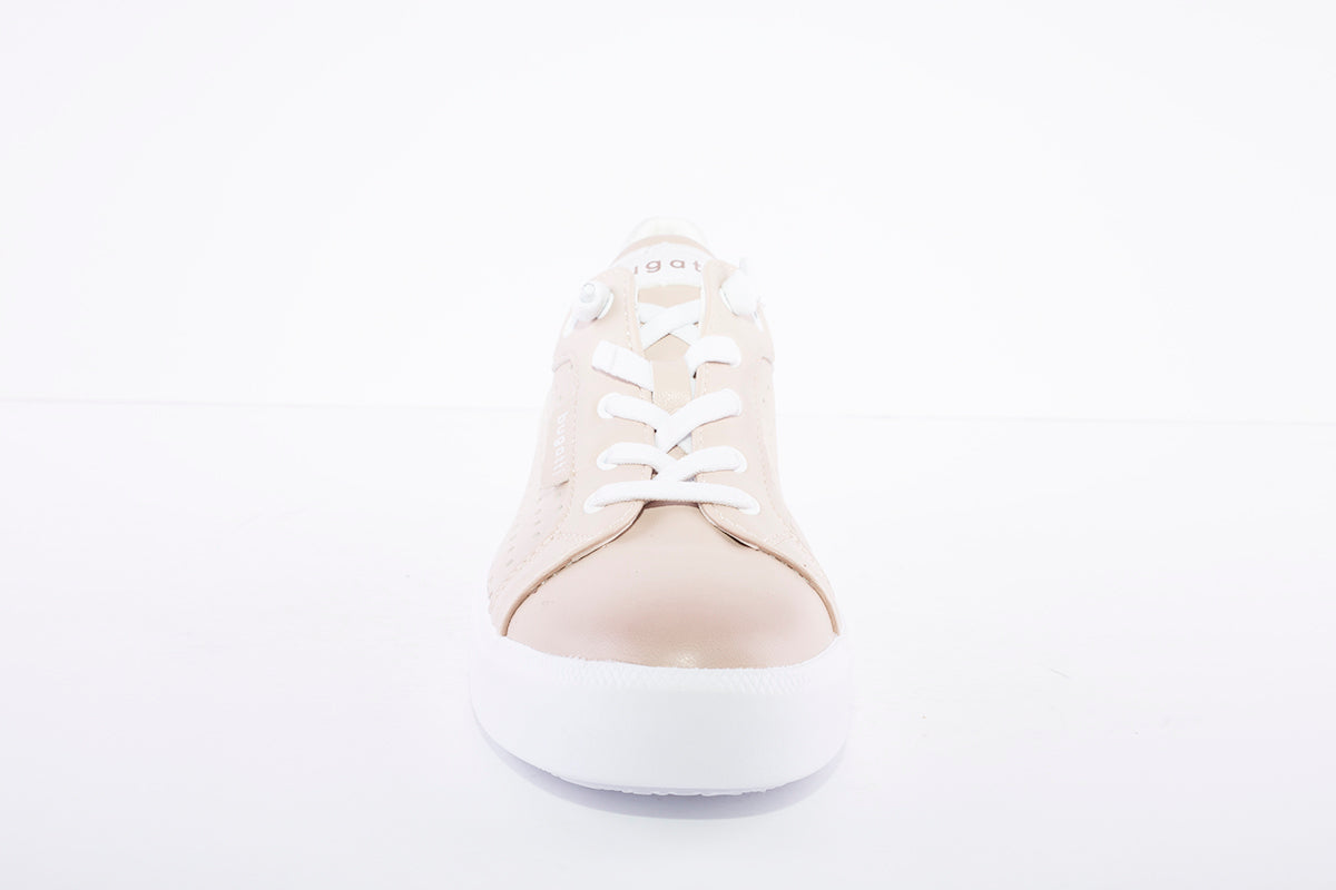 BUGATTI - FLAT LACED FASHION SHOE - PINK