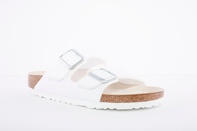 BIRKENSTOCK - ARIZONA LDS FLAT MULE - WHITE