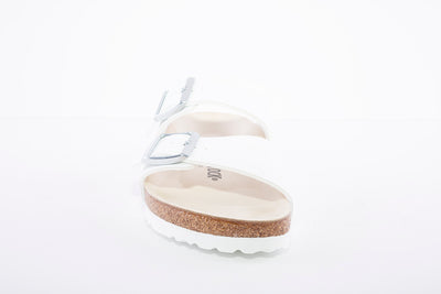 BIRKENSTOCK - ARIZONA LDS FLAT MULE - WHITE