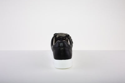 XTI 140040 FLAT LACED SHOE - BLACK