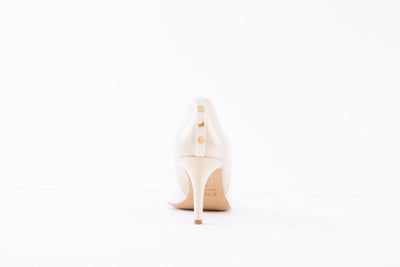 EMIS - 7481/821 DRESSY COURT SHOE - CREAM MULTI
