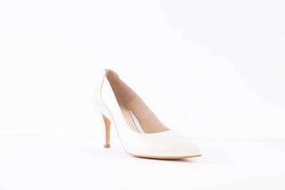 EMIS - 7481/821 DRESSY COURT SHOE - CREAM MULTI