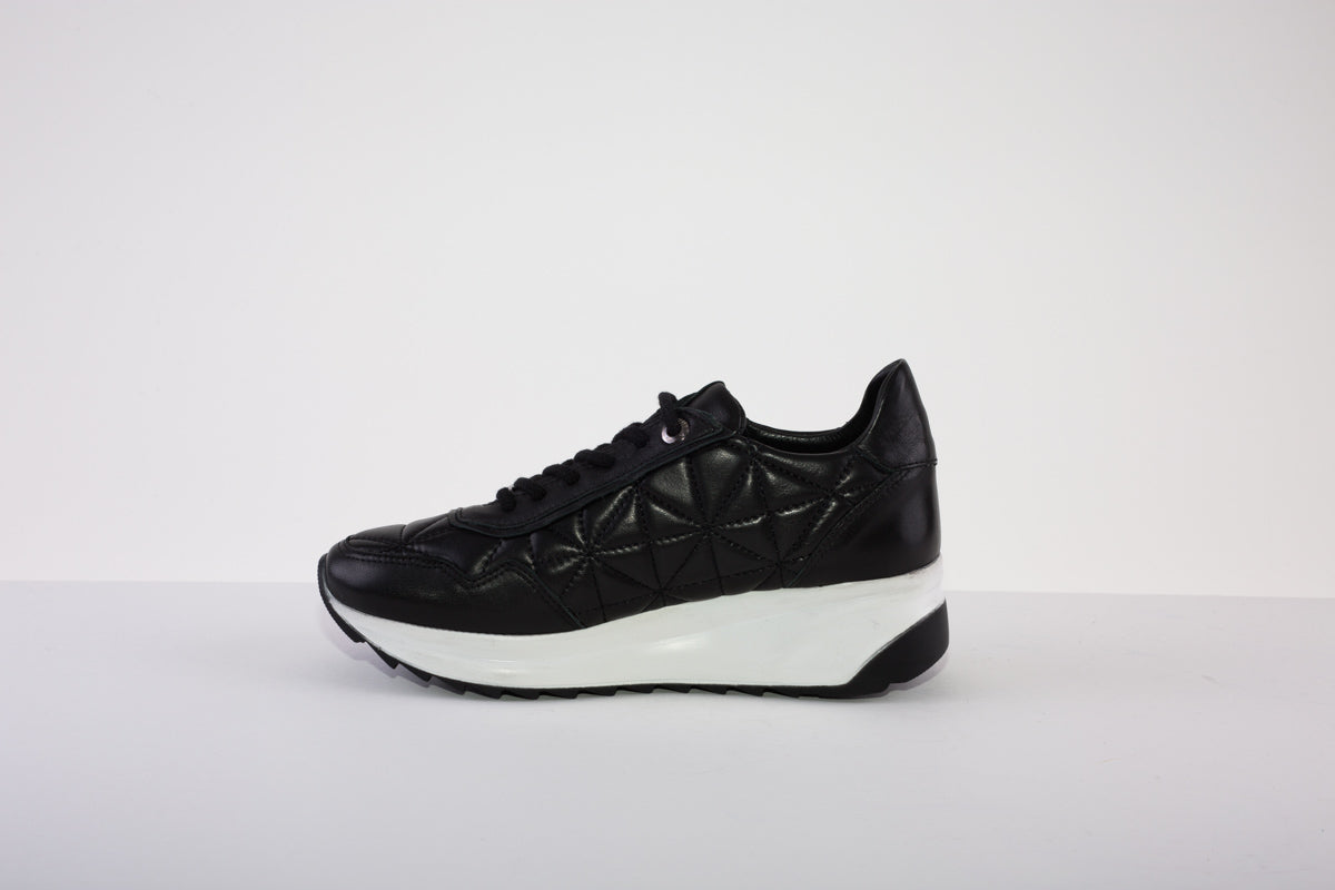 CARMELA 160209 CHUNKY LACED SHOE - BLACK
