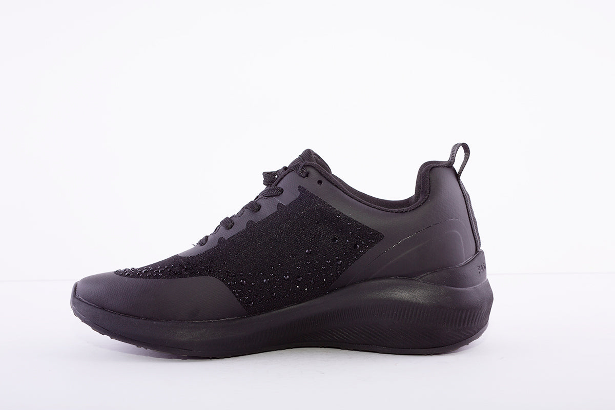 TAMARIS - 23730 LACE UP FASHION TRAINER - BLACK