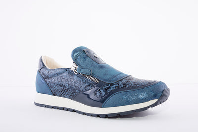 SUSST - DIZZY TWIN-ZIP FASHION SHOE - NAVY