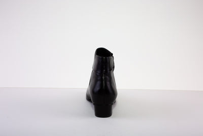 REGARDE LE CIEL STEFANY-03  ANKLE BOOT* - BLACK LEATHER