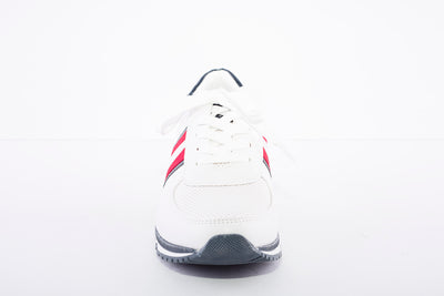 MARCO TOZZI - LACED FASHION TRAINER - WHITE COMBI