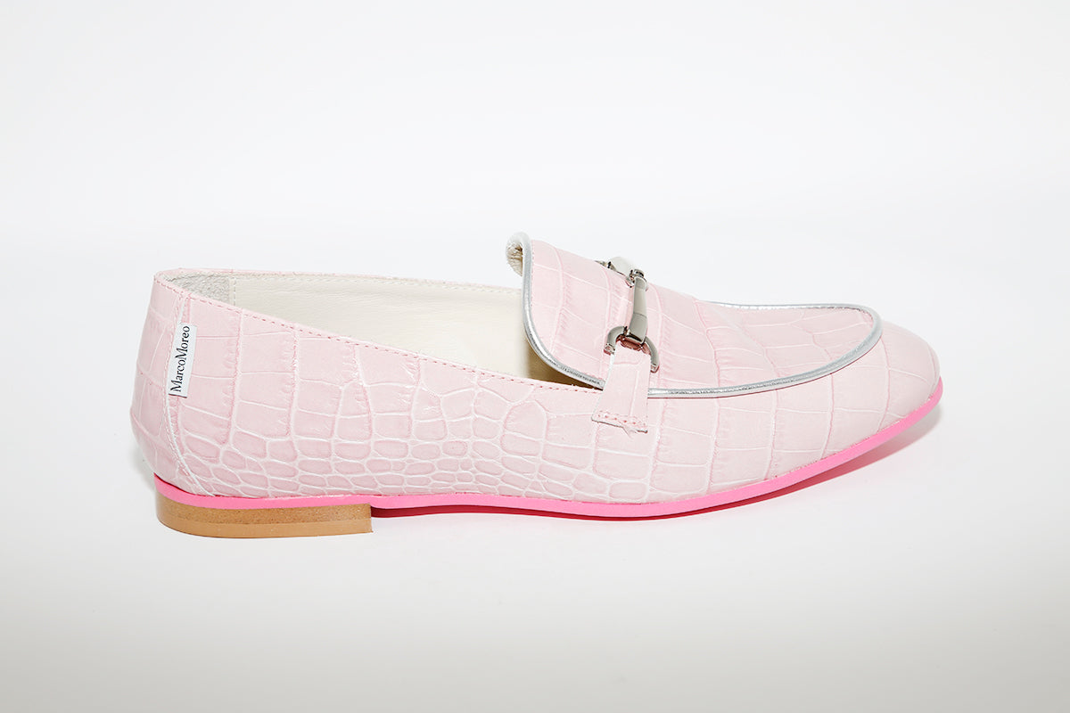 MARCO MOREO - H892 FLAT LOAFER - PINK