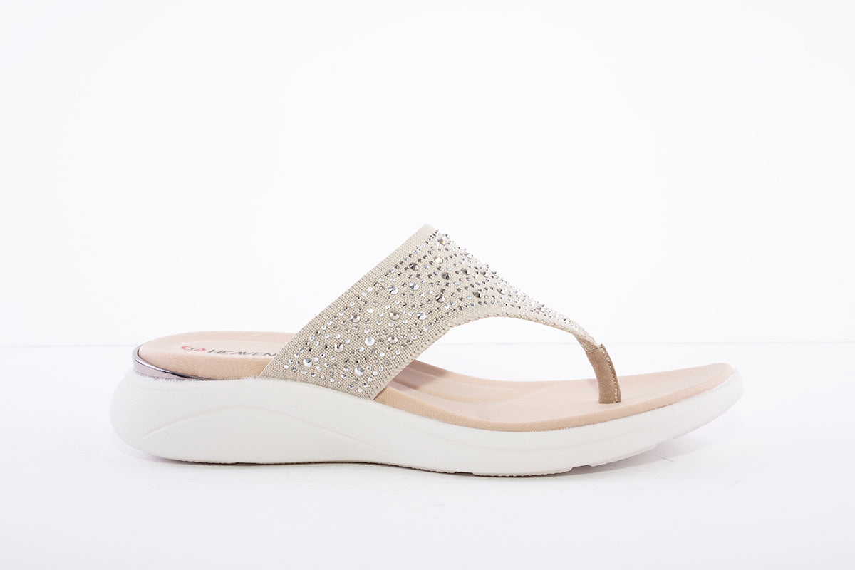 HEAVENLY FEET - Rose Grey Sandal