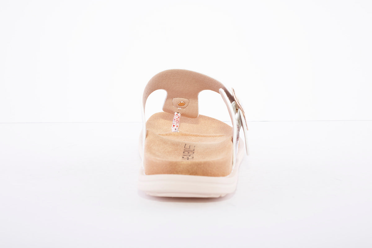 HEAVENLY FEET - Isabel White Multi Sandal