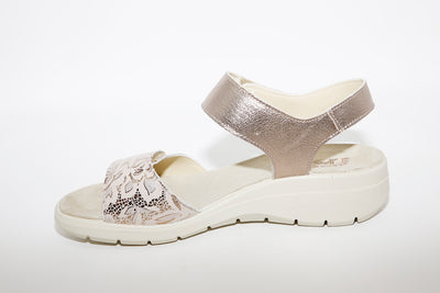 IMAC - LOW WEDGE COMFORT SANDAL - GOLD