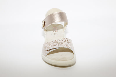 IMAC - LOW WEDGE COMFORT SANDAL - GOLD
