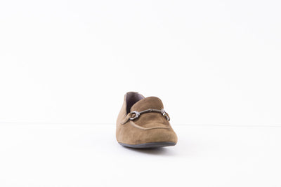 PAUL GREEN - 2596-122 FLAT LOAFER - KHAKI