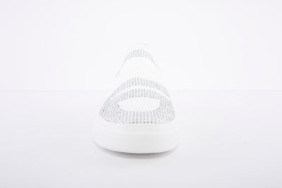 HEAVENLY FEET - Diamond White Slip On Shoe