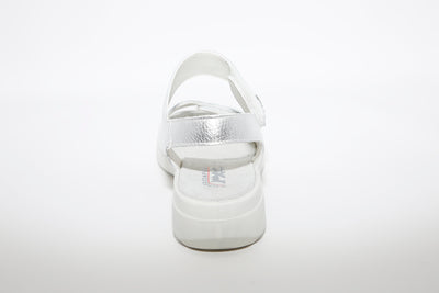 IMAC - LOW WEDGE COMFORT SANDAL - SILVER