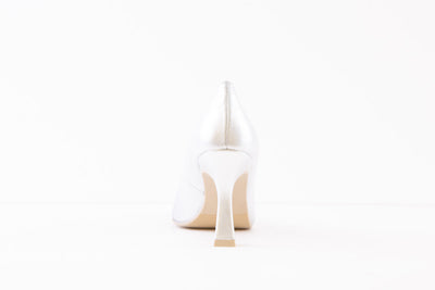 LODI - MOTI HIGH HEEL COURT SHOE - SILVER