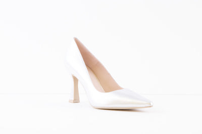 LODI - MOTI HIGH HEEL COURT SHOE - SILVER