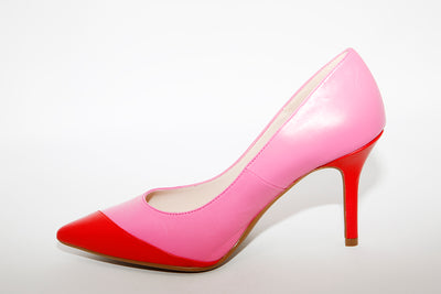 MARIAN - Leather High Heel Red/Pink Shoe
