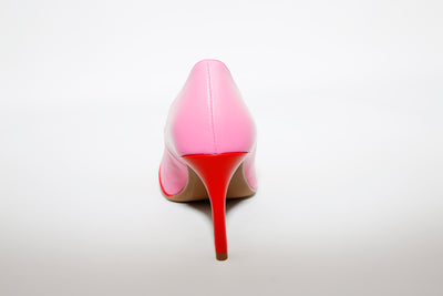 MARIAN - Leather High Heel Red/Pink Shoe