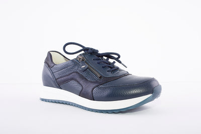 WALDLAUFER - VICKY LACED SHOE - NAVY