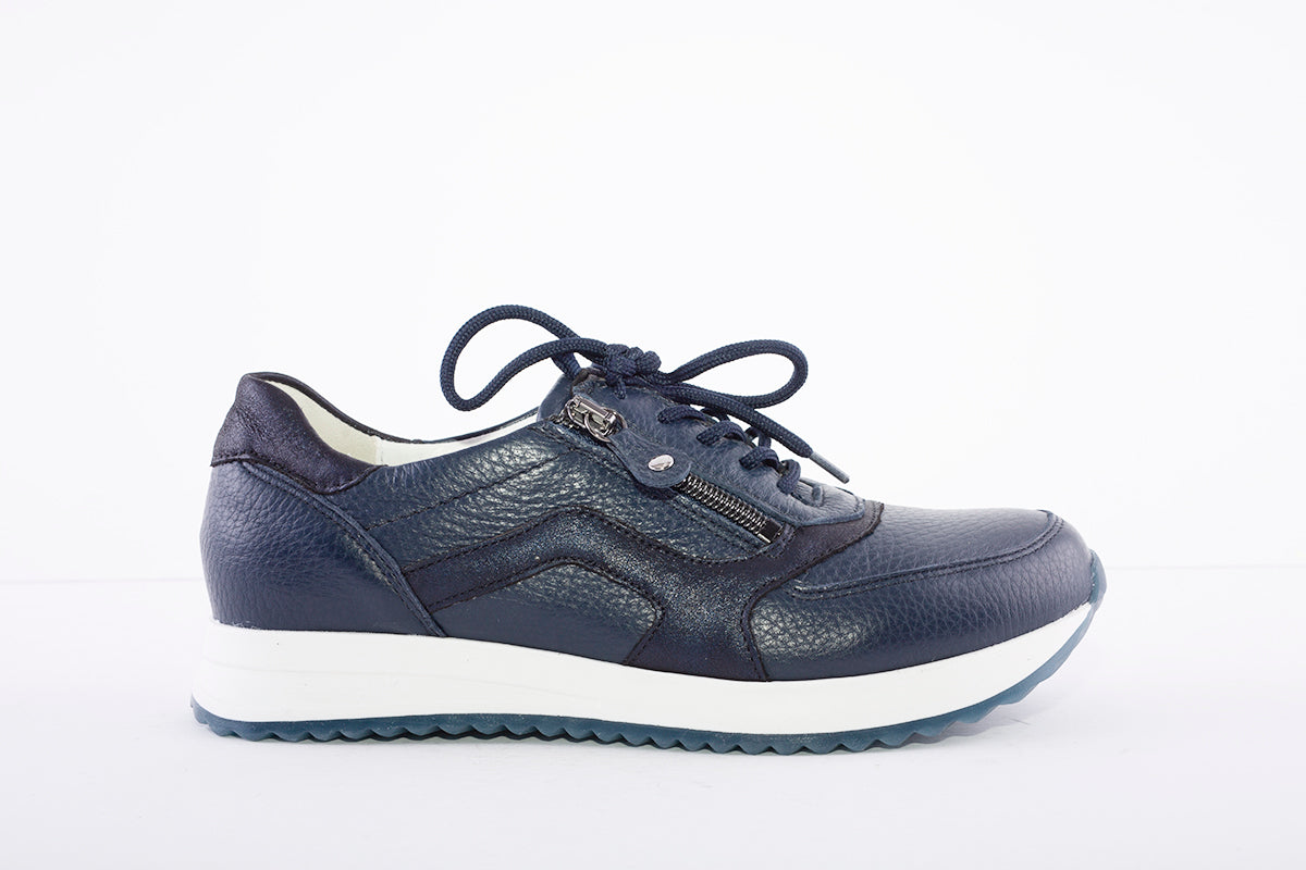 WALDLAUFER - VICKY LACED SHOE - NAVY