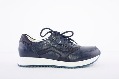 WALDLAUFER - VICKY LACED SHOE - NAVY