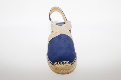 TONI PONS - Navy Suede espadrille TONA
