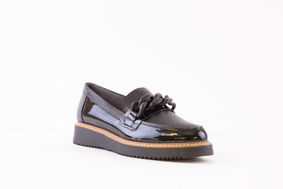 PITILLOS - 1670 CHUNKY STYLE LOAFER - BLACK