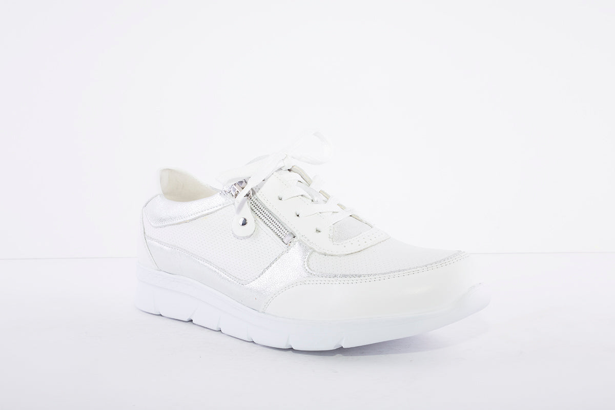 WALDLAUFER - JENNY LACED SHOE - WHITE