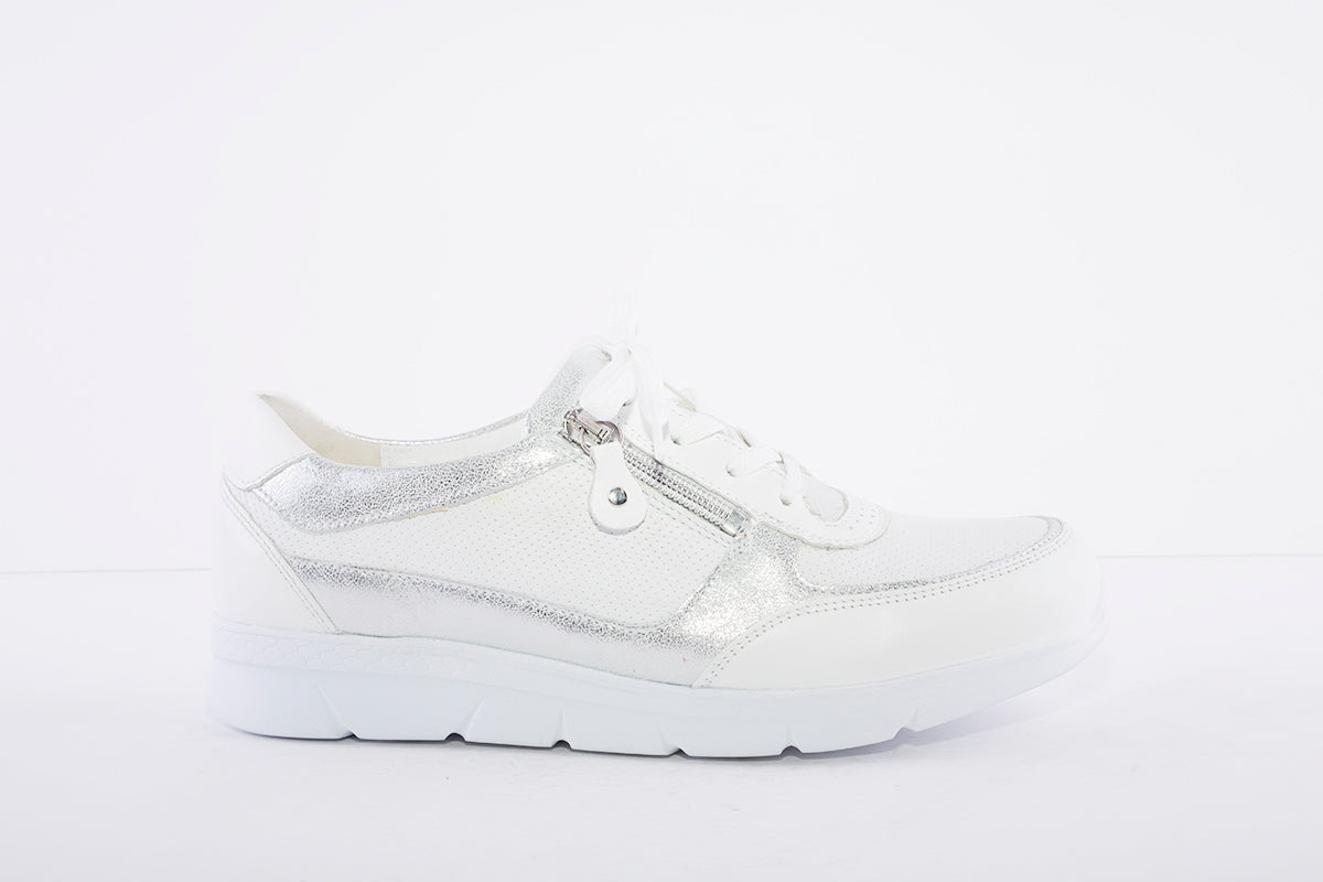 WALDLAUFER - JENNY LACED SHOE - WHITE