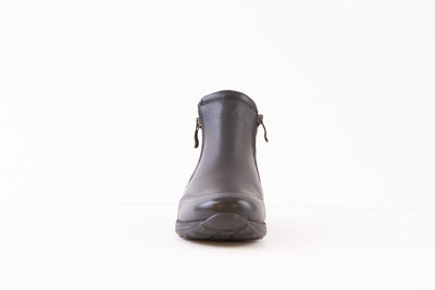 ARA - 34581-01 FLAT TWIN ZIP ANKLE BOOT - BLACK