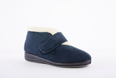 SLEEPERS - LS342C Bootee Slipper Navy
