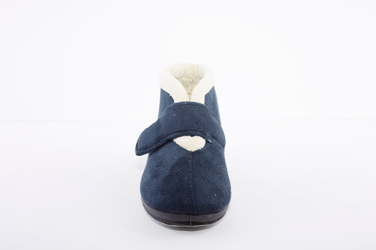SLEEPERS - LS342C Bootee Slipper Navy
