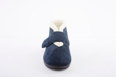 SLEEPERS - LS342C Bootee Slipper Navy