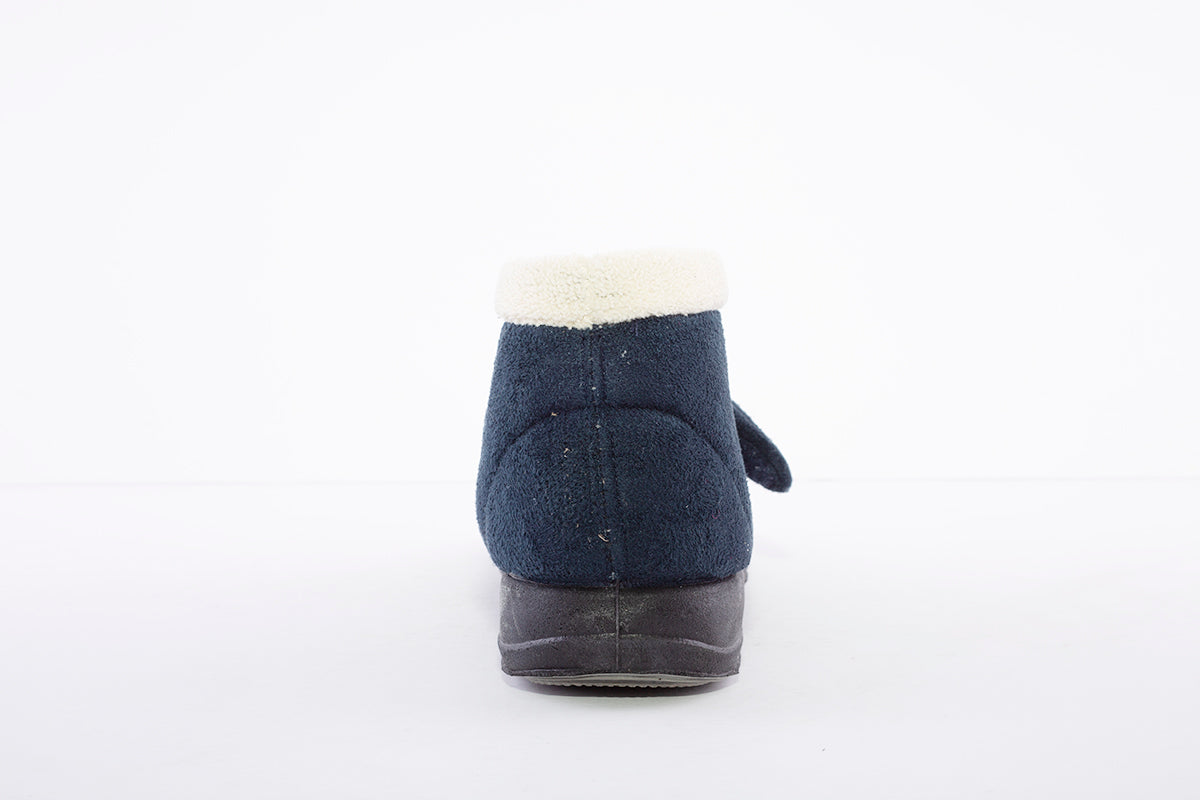 SLEEPERS - LS342C Bootee Slipper Navy