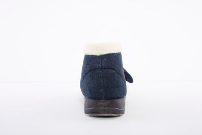 SLEEPERS - LS342C Bootee Slipper Navy
