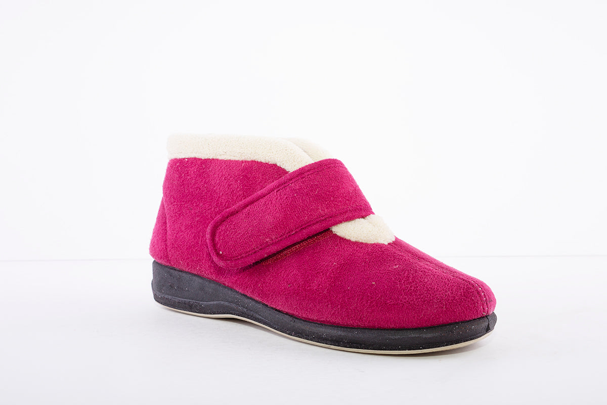 SLEEPERS - LS342 Bootee Slipper Wine